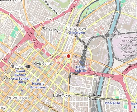 Map showing Cielito Lindo