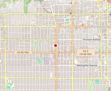 Map showing Cannabis Cafe