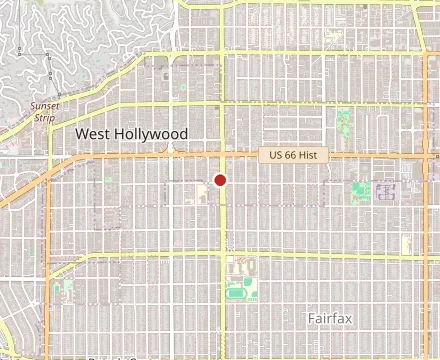 Map showing PeopleTalk Coffee & Wine