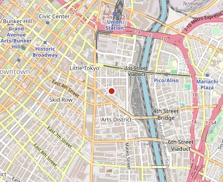 Map showing Groundwork Coffee Co.