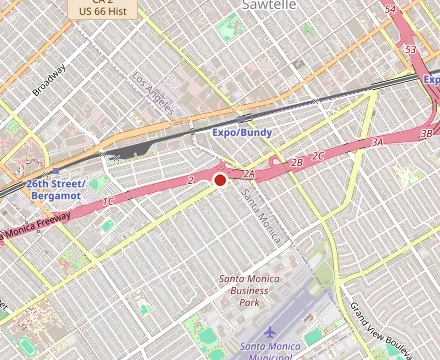Map showing The Upper West