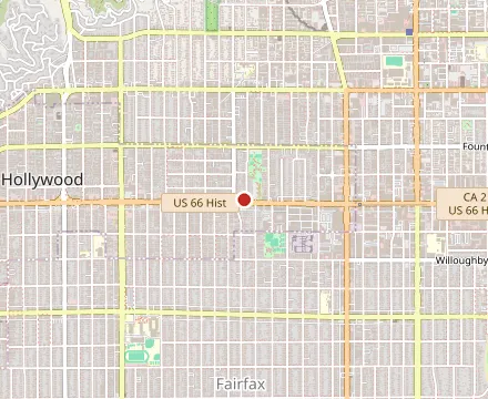 Map showing Guac Daddy Cantina- West Hollywood