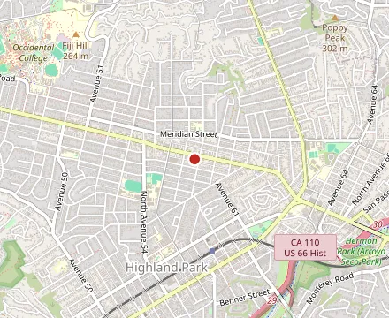 Map showing Barcade