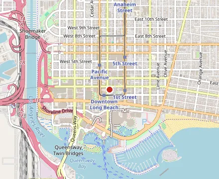 Map showing Olé Tapas Bar & Kitchen