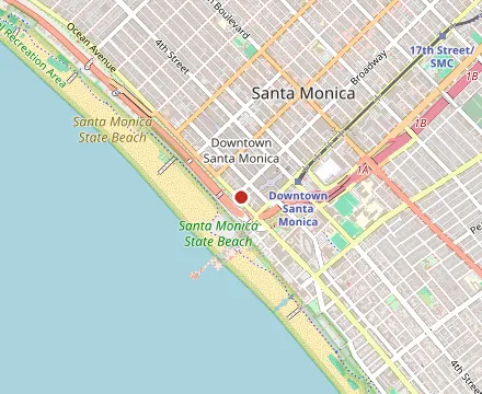 Map showing Meat On Ocean