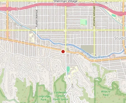 Map showing Yen Izakaya & Sushi