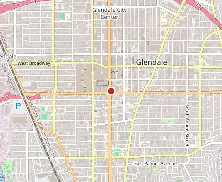 Map showing Big Chicken