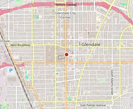 Map showing Karas Dine-In