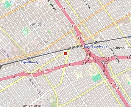 Map showing KAIF