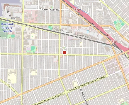 Map showing Café De Olla Restaurant