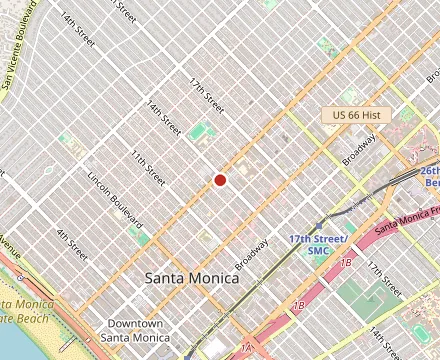 Map showing Sushi King