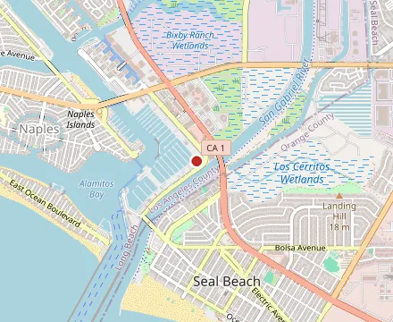 Map showing Schooner Or Later