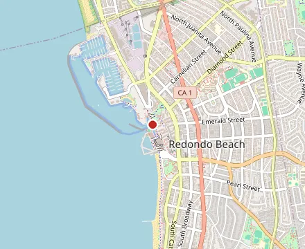 Map showing Project Barley Taps and Grill