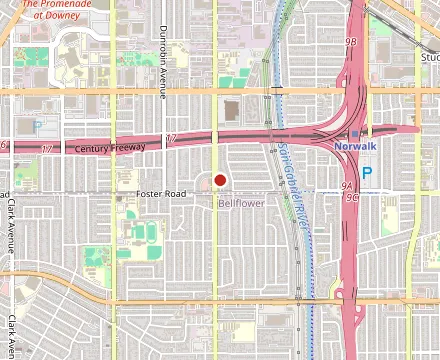 Map showing Maria's Bar & Grill