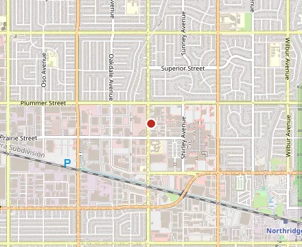 Map showing MGD Korean BBQ