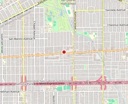 Map showing Wendy's