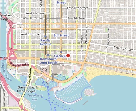 Map showing Creme De La Crepe