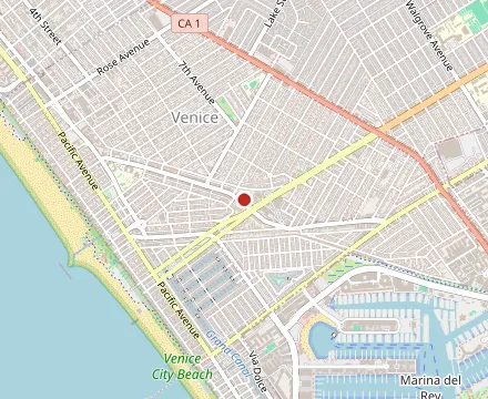 Map showing The Tasting Kitchen