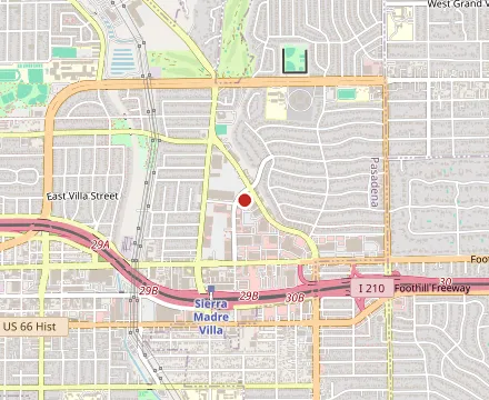 Map showing Shogun Restaurant