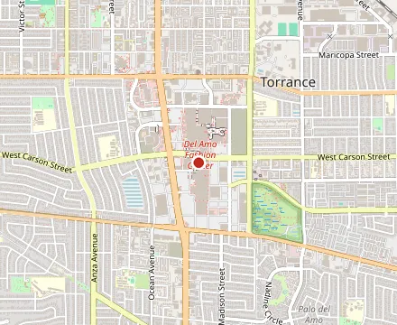 Map showing Lucille's Smokehouse Bar-B-Que