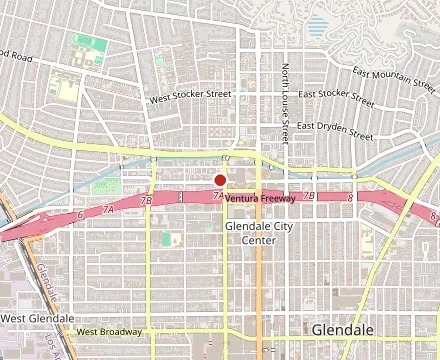 Map showing Central Grille