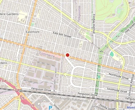 Map showing Chronis Famous Sandwich Shop