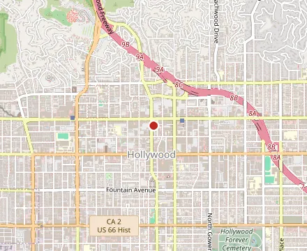 Map showing Elbow Room