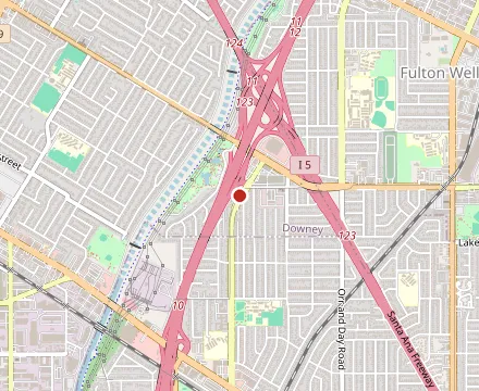Map showing Nelly's Mexican Food