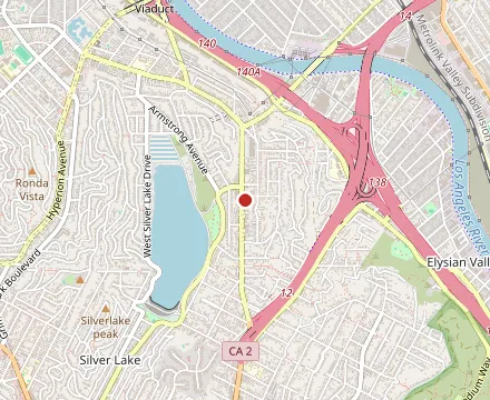 Map showing BURGERS NEVER SAY DIE