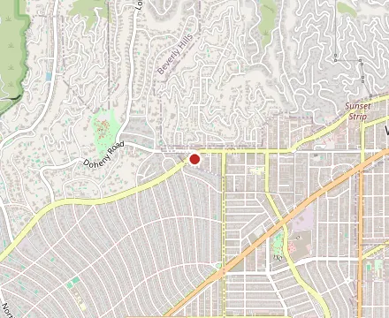 Map showing BOA Steakhouse