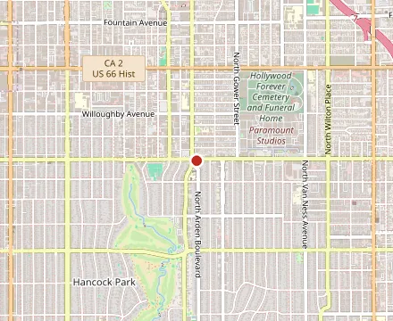 Map showing Mario's Peruvian & Seafood