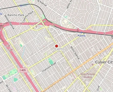 Map showing The Doughroom