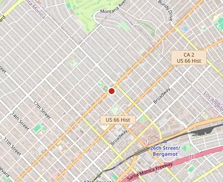 Map showing Chelsea Restaurant