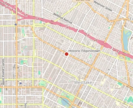 Map showing Crawfords