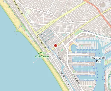 Map showing Nighthawk Breakfast Bar
