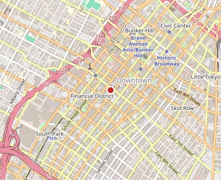 Map showing Gyu-Kaku Japanese BBQ