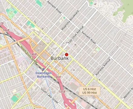 Map showing Fosters Freeze