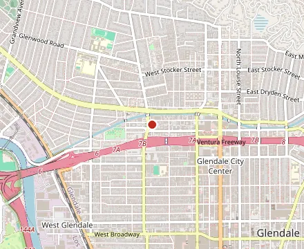 Map showing Burger Bun