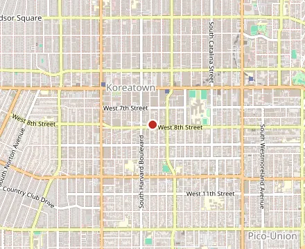 Map showing Oo Kook Korean BBQ