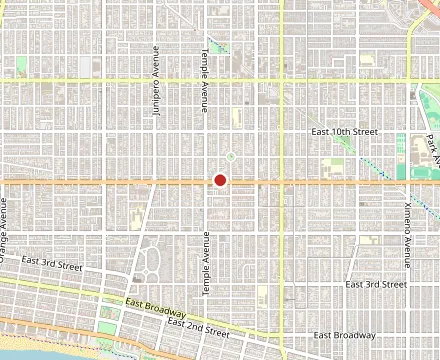 Map showing Rivera's