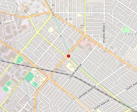 Map showing Taqueria Los Gueros #3
