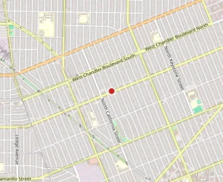 Map showing Pinocchio Restaurant