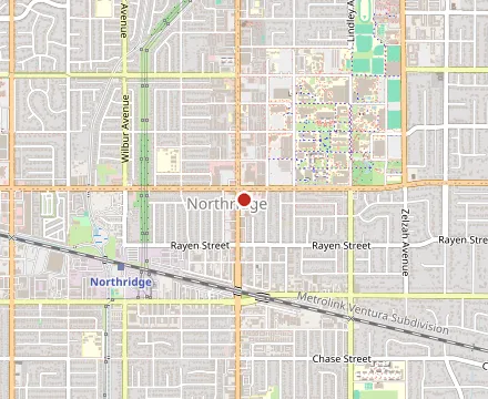 Map showing Urbane Cafe