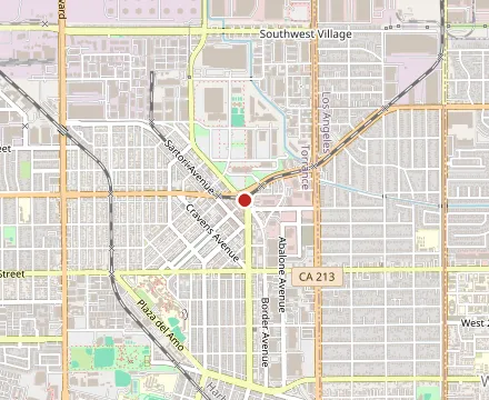 Map showing Depot Restaurant