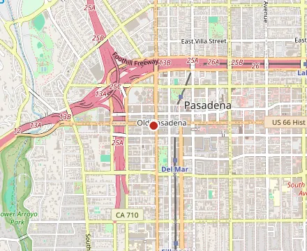 Map showing Poke Salad Bar