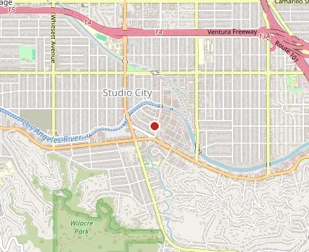 Map showing Studio Sushi