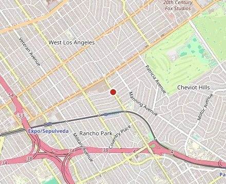 Map showing Aroma Cafe
