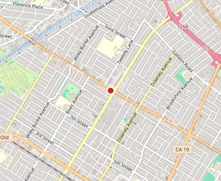 Map showing Los Pollos 3