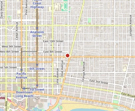 Map showing Nova Bakery