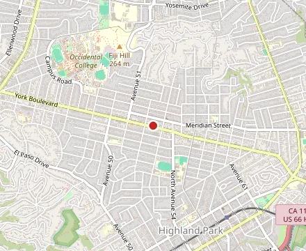 Map showing El Huarache Azteca 🇲🇽